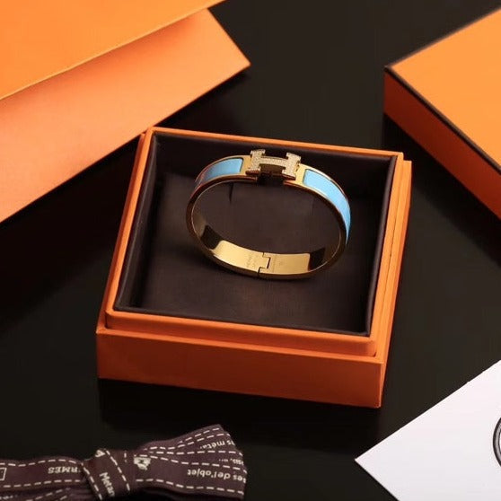 [Saipan]H CLOUD BLUE BRACELET GOLD DIAMOND