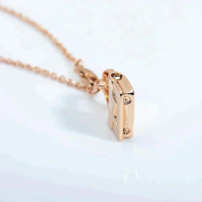[Saipan]AMULETTE PEDANT ROSE GOLD NECKLACE