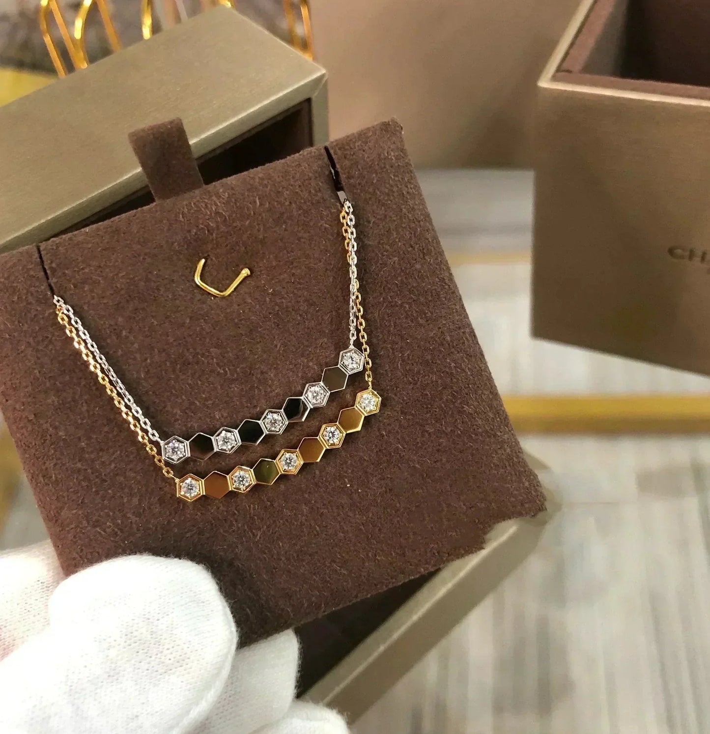 [Saipan]BEE LOVE NECKLACE DIAMOND