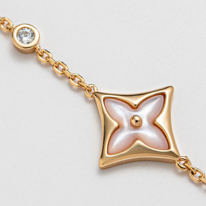 [Saipan]STAR 1 DIAMOND ROSE GOLD BRACELET