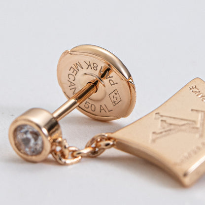 [Saipan]STAR DIAMONDS EARRINGS GOLD