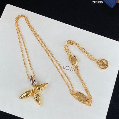 [Saipan]LOUISETTE PEDANT GOLD NECKLACE