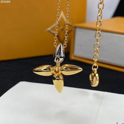 [Saipan]LOUISETTE PEDANT GOLD NECKLACE
