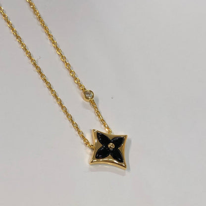 [Saipan]STAR BLACK MOP NECKLACE