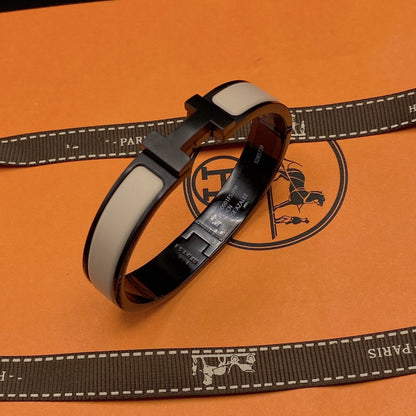 [Saipan]H BRACELET 12MM BLACK BEIGE CERAMIC