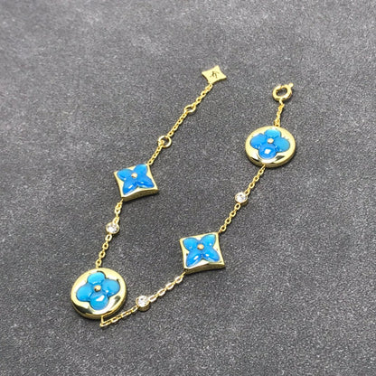 [Saipan]STAR AND SUN TURQUOISE 4 MOTIFS 3 DIAMONDS