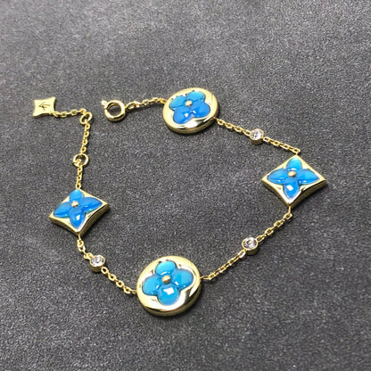 [Saipan]STAR AND SUN TURQUOISE 4 MOTIFS 3 DIAMONDS