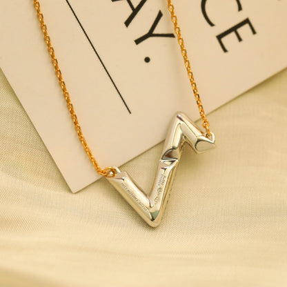 [Saipan]VOLT SILVER DIAMOND PEDANT NECKLACE