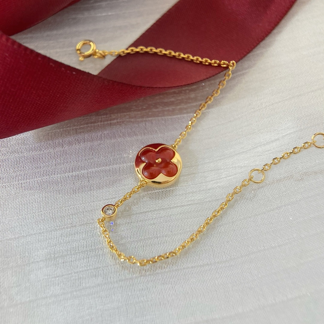 [Saipan]SUN PEDANT CARNELIAN BRACELET
