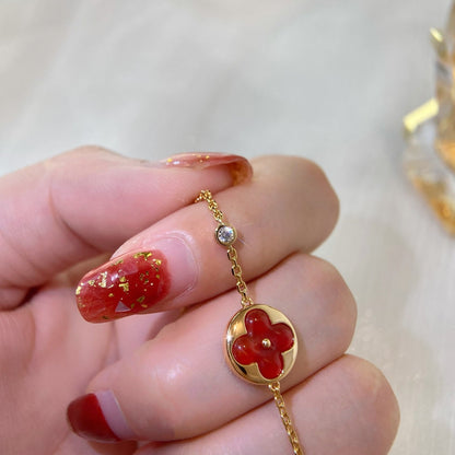 [Saipan]SUN PEDANT CARNELIAN BRACELET