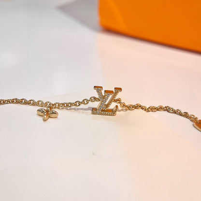 [Saipan]LOGO STAR MOTIF GOLD BRACELET