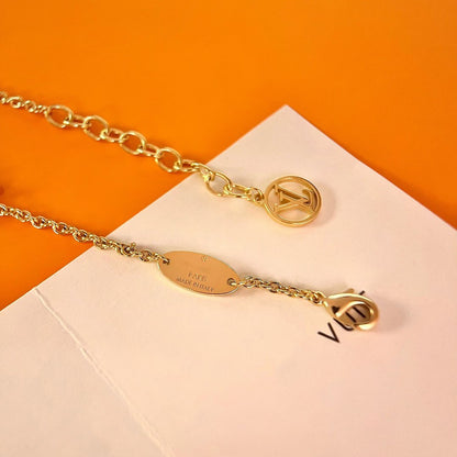 [Saipan]LOGO STAR MOTIF GOLD BRACELET