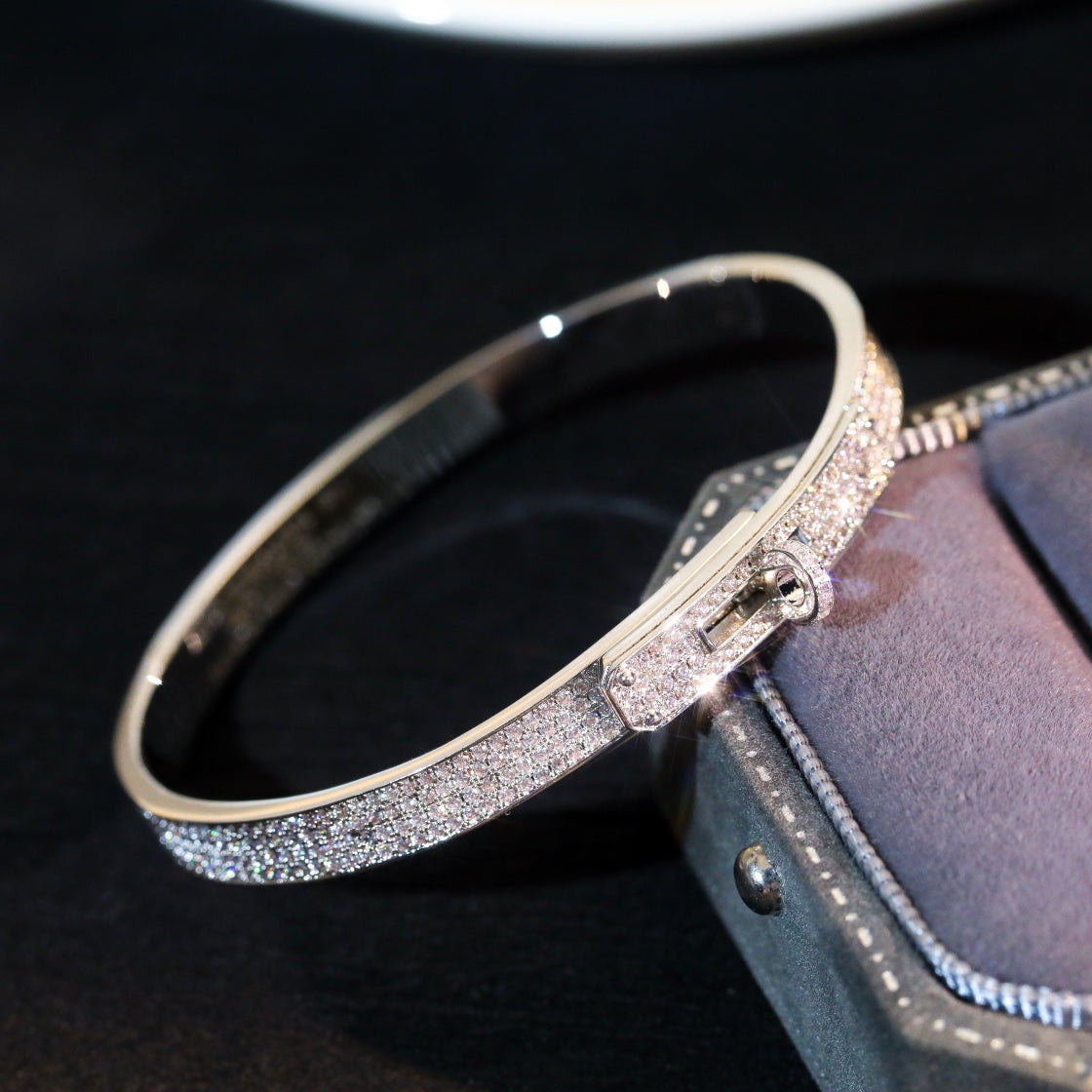 [Saipan]KELLY BRACELET DIAMOND PAVED