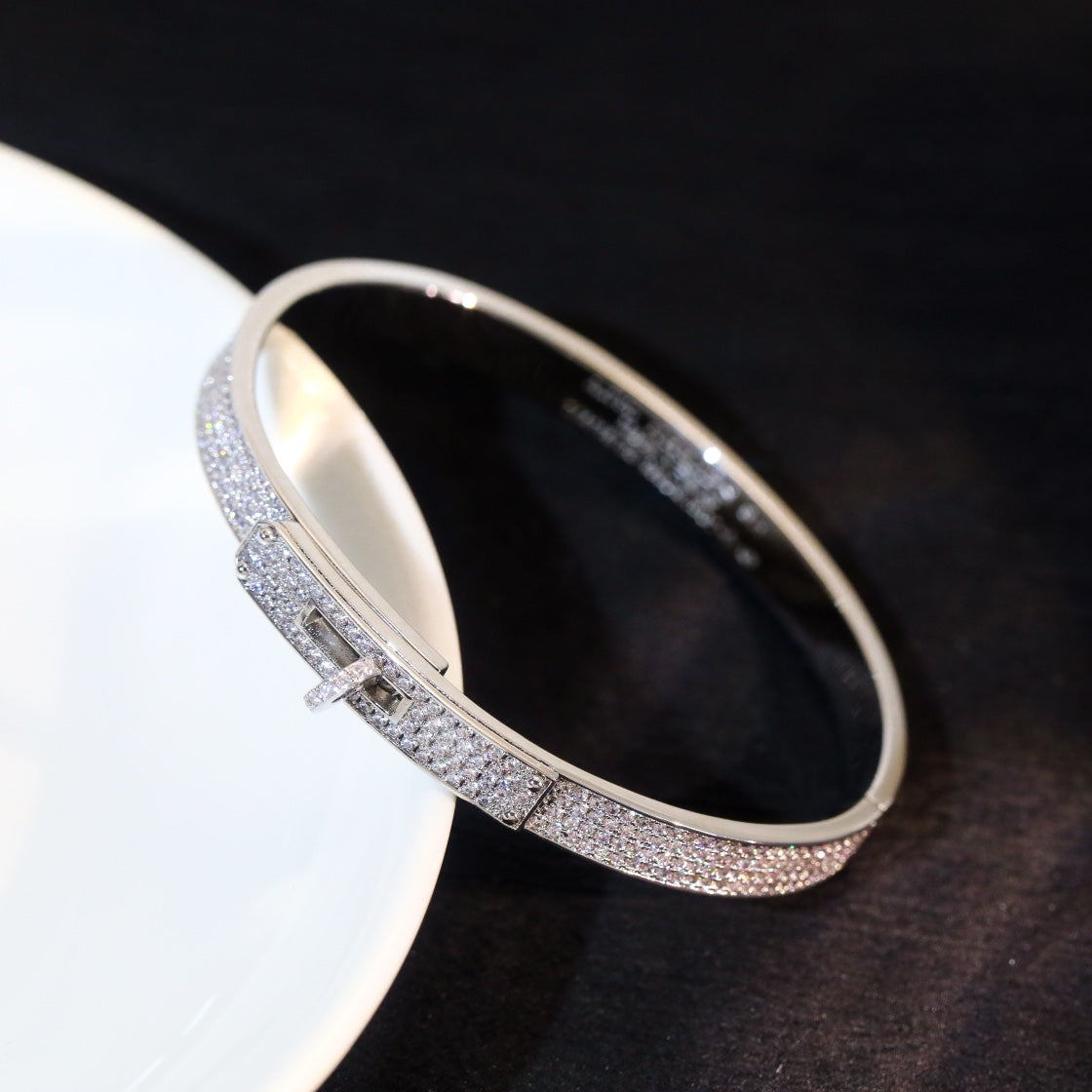 [Saipan]KELLY BRACELET DIAMOND PAVED