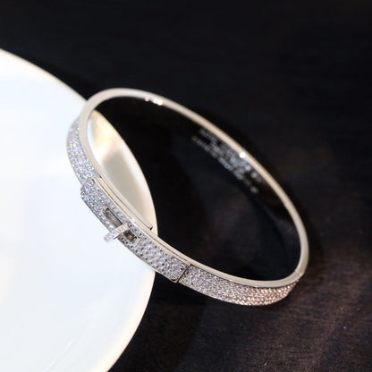 [Saipan]KELLY BRACELET DIAMOND PAVED