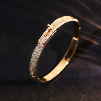 [Saipan]KELLY BRACELET DIAMOND PAVED