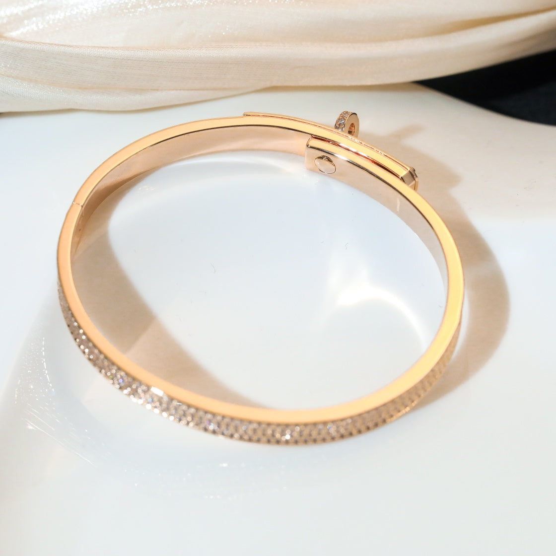 [Saipan]KELLY BRACELET DIAMOND PAVED