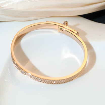 [Saipan]KELLY BRACELET DIAMOND PAVED
