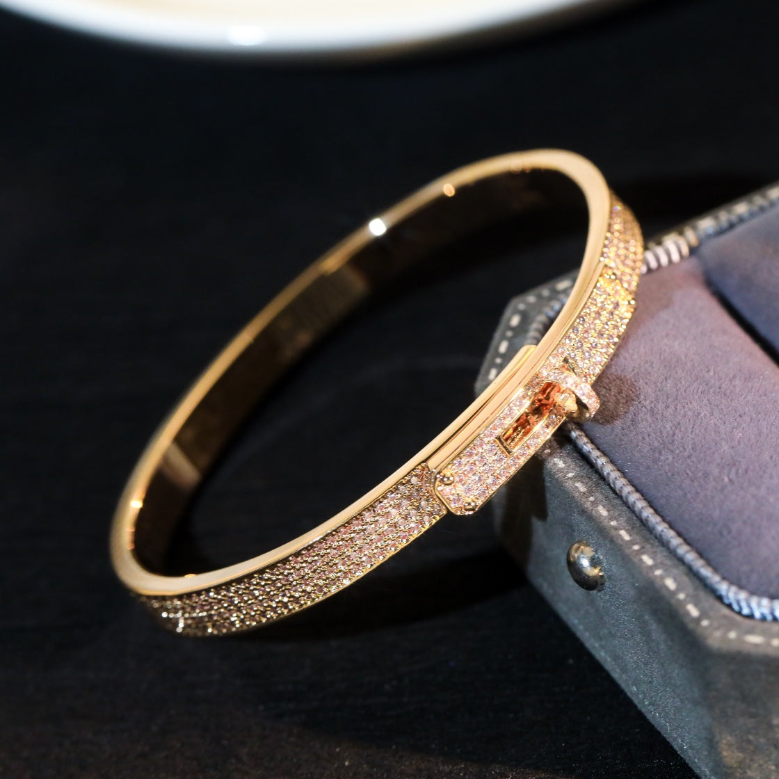 [Saipan]KELLY BRACELET DIAMOND PAVED