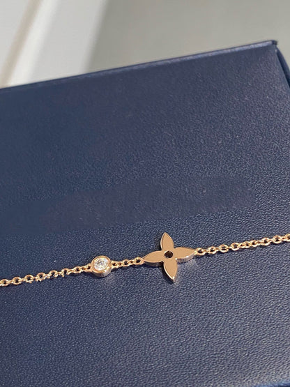 [Saipan]STAR DIAMOND ROSE GOLD BRACELET