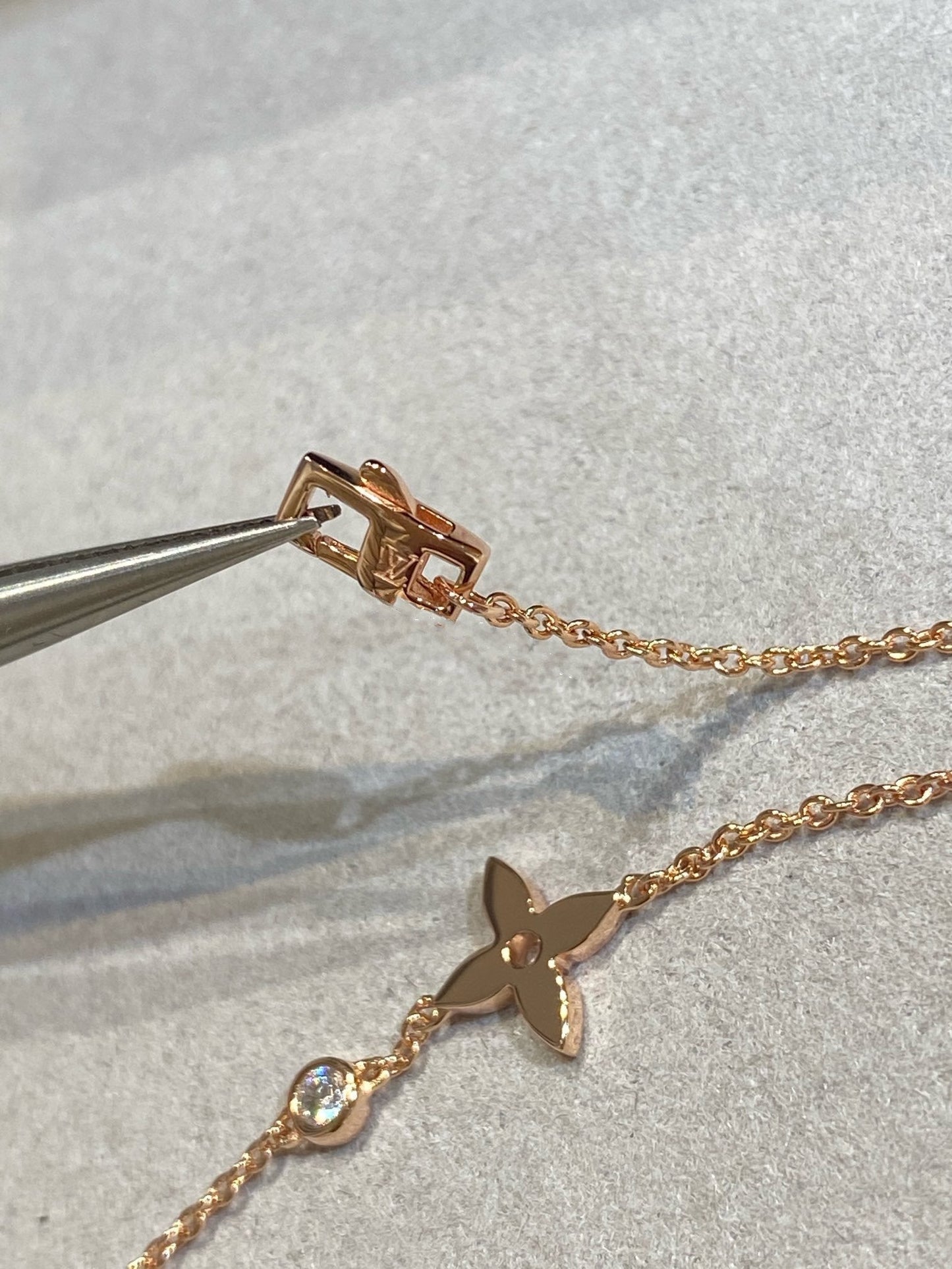 [Saipan]STAR DIAMOND ROSE GOLD BRACELET