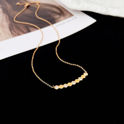 [Saipan]BEE MY LOVE DIAMOND NECKLACE