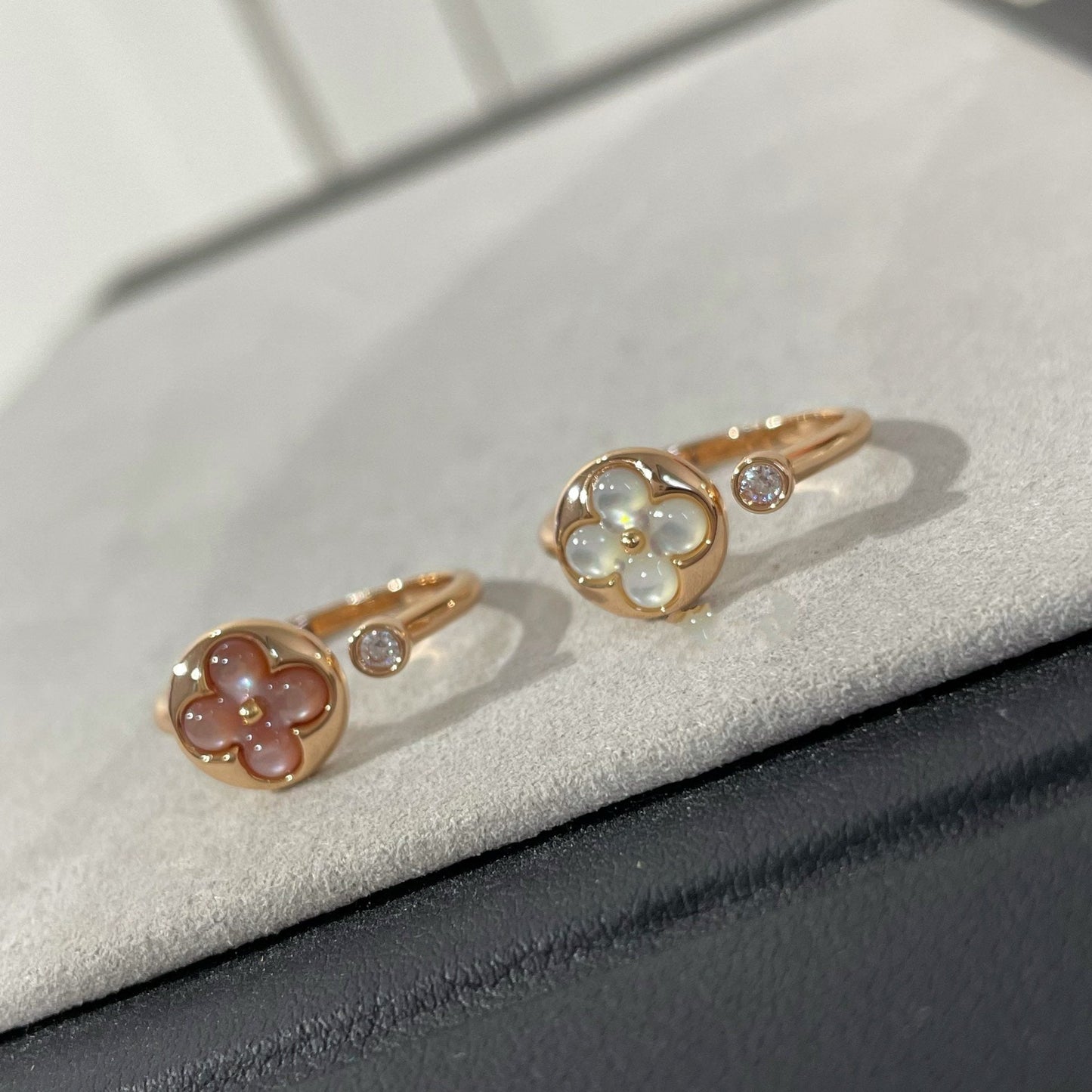 [Saipan]SUN 1 DIAMOND PINK MOP RING