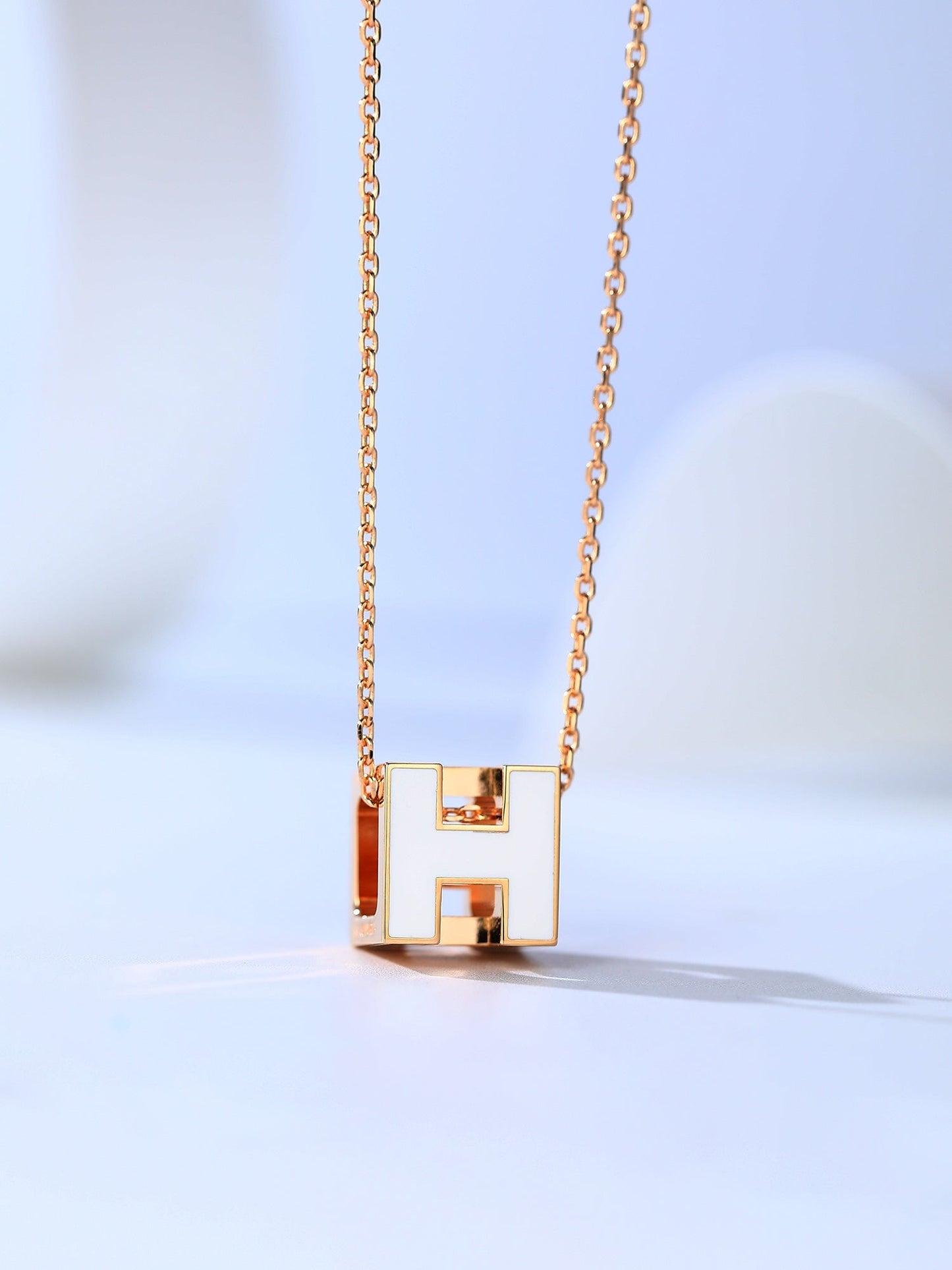 [Saipan]H CAGE ROSE GOLD NECKLACE