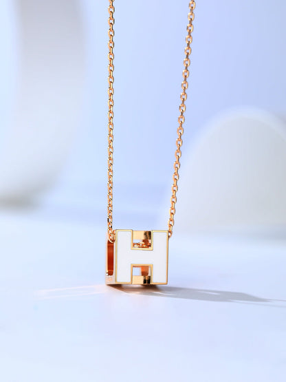 [Saipan]H CAGE ROSE GOLD NECKLACE