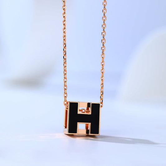 [Saipan]H CAGE ROSE GOLD NECKLACE