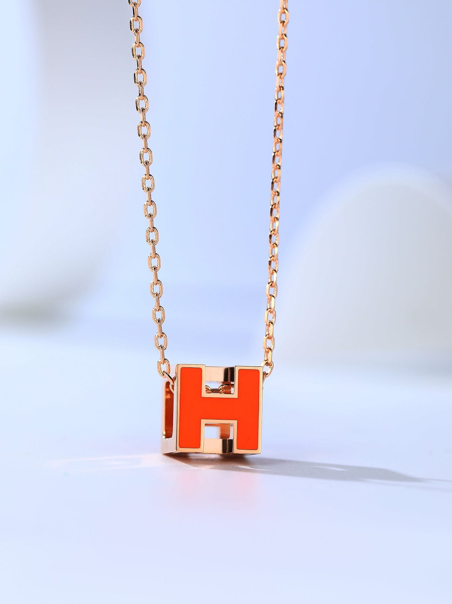 [Saipan]H CAGE ROSE GOLD NECKLACE