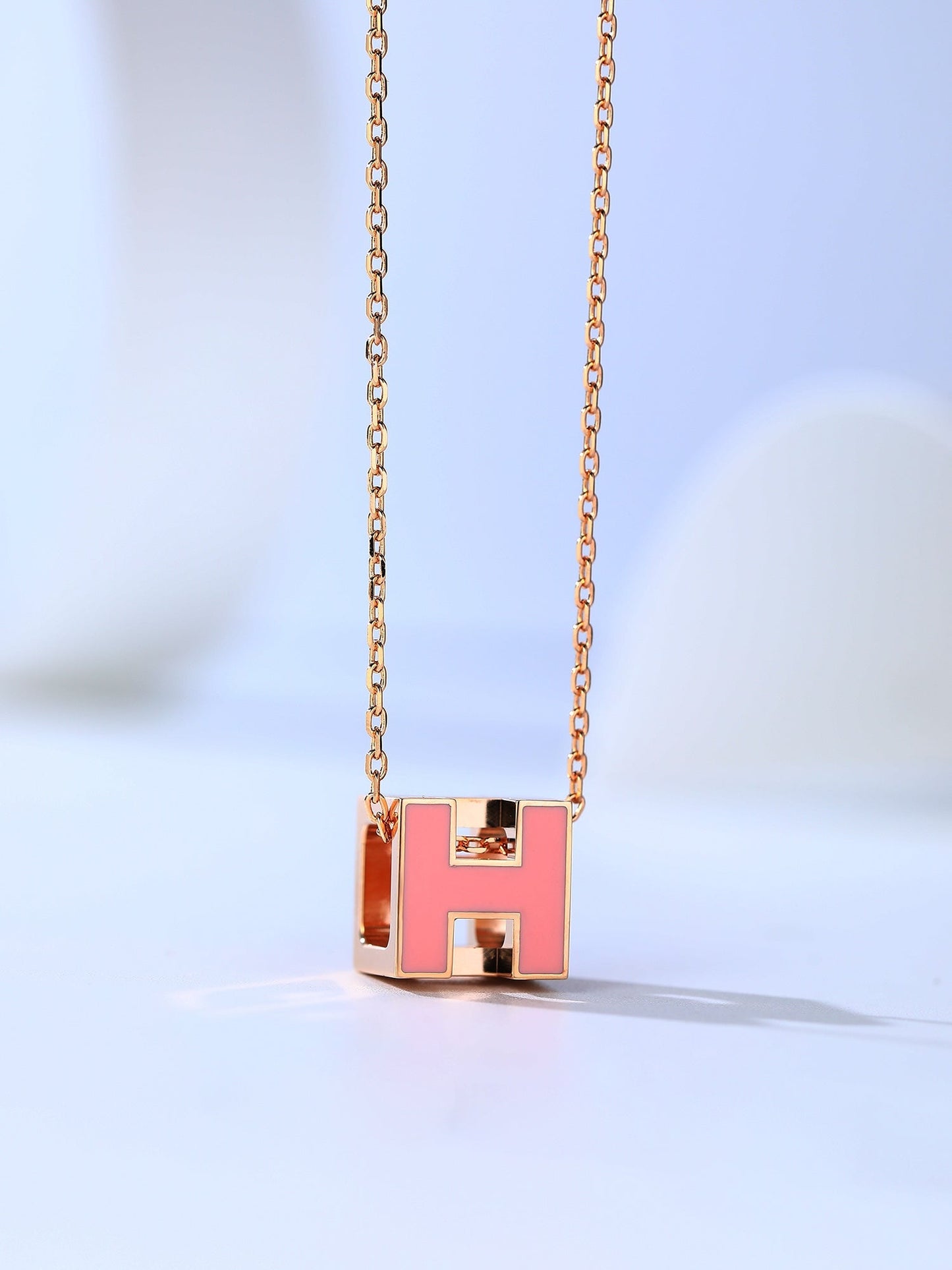 [Saipan]H CAGE ROSE GOLD NECKLACE