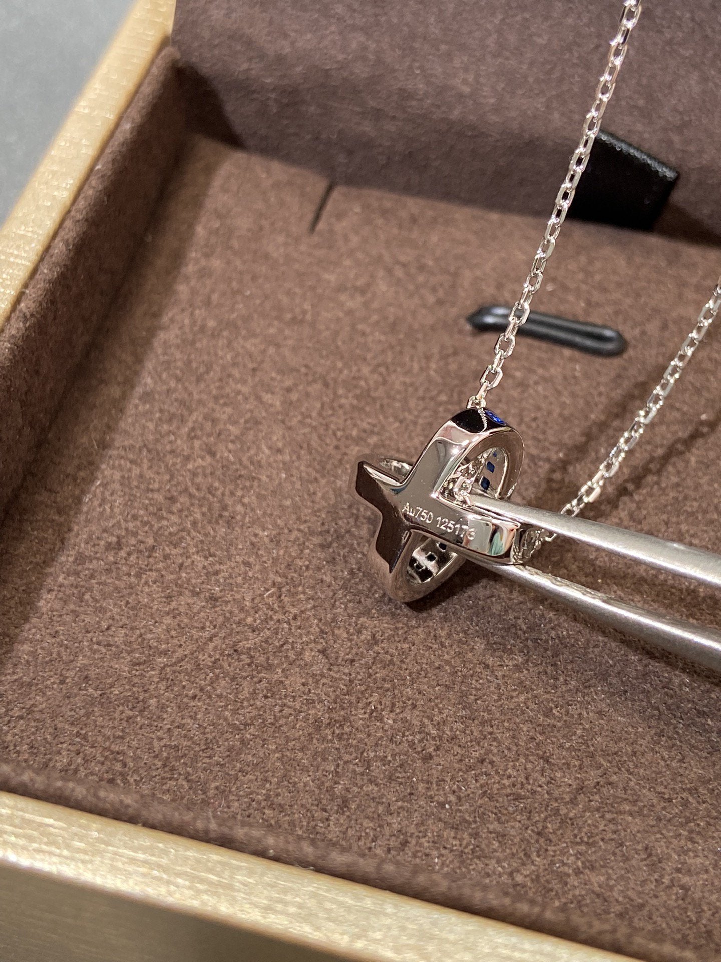 [Saipan]LIENS DIAMOND SILVER NECKLACE