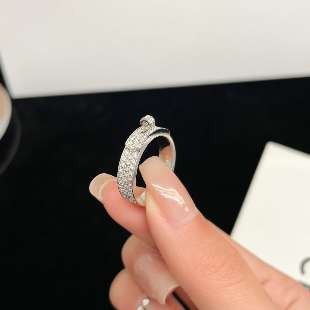 [Saipan]KELLY SILVER DIAMOND RING