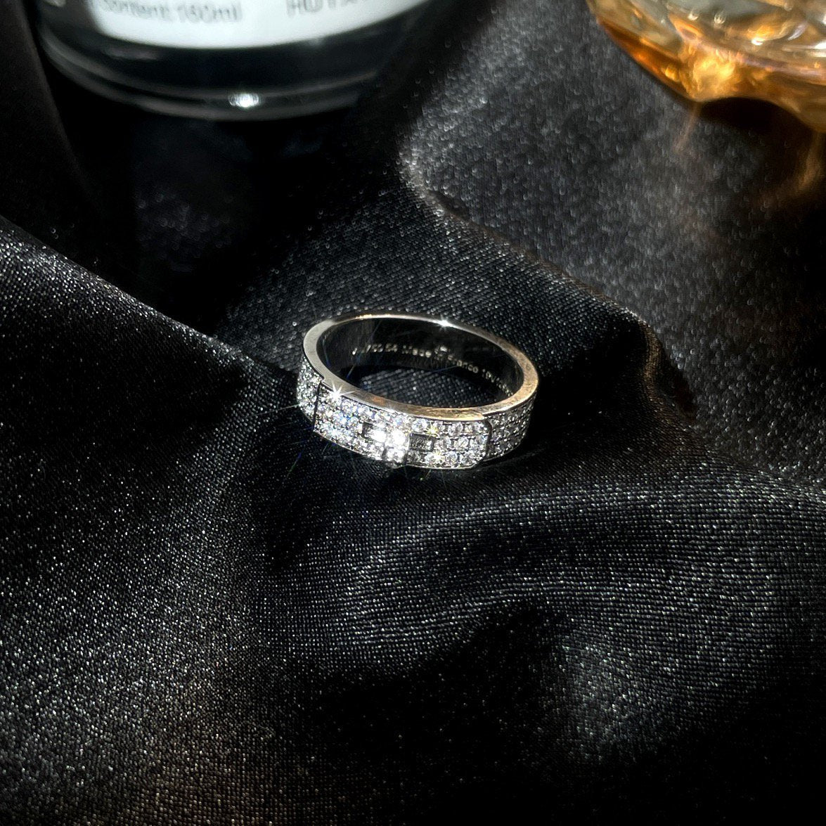 [Saipan]KELLY SILVER DIAMOND RING