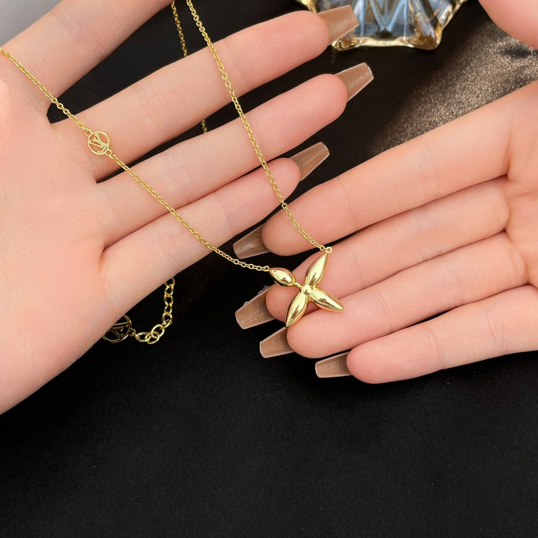 [Saipan]LOUISETTE GOLD NECKLACE