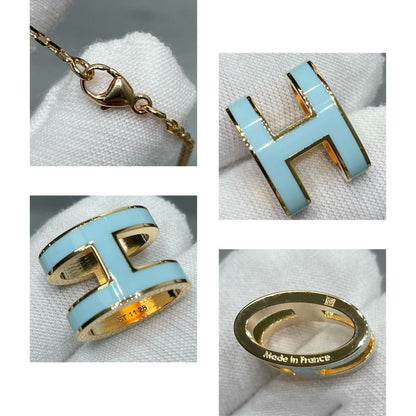[Saipan]POP H SKY BLUE NECKLACE
