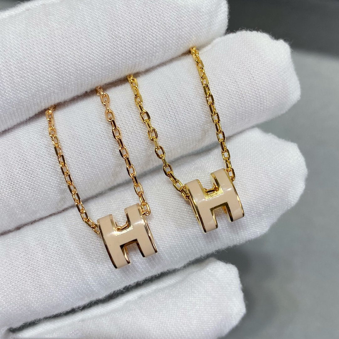 [Saipan]MINI POP H NECKLACE