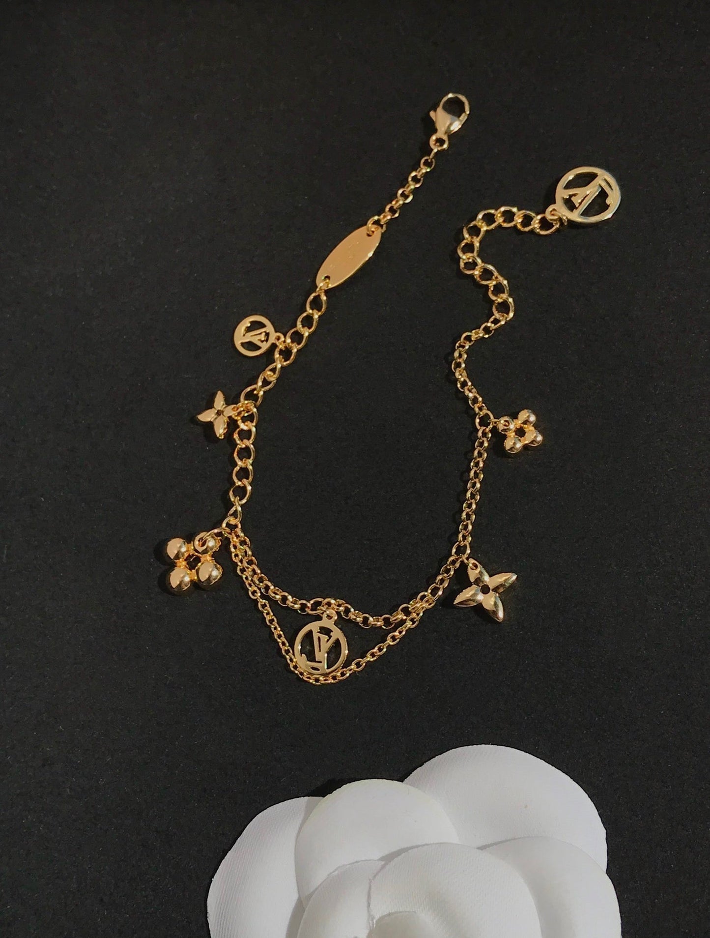 [Saipan]BLOOMING ROSE GOLD MOP BRACELET