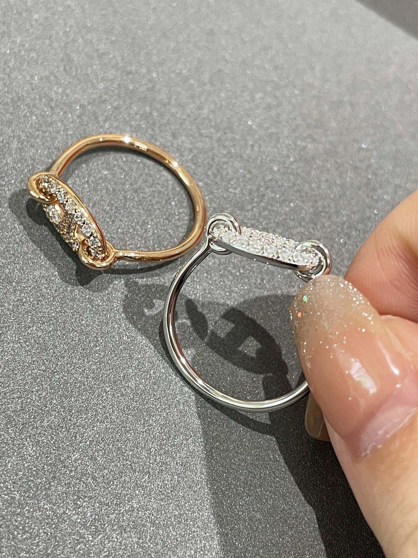 [Saipan]RONDE SMALL DIAMOND RING