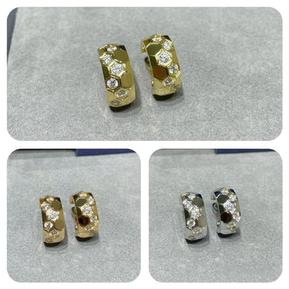 [Saipan]BEE LOVE DIAMOND HOOP EARRINGS