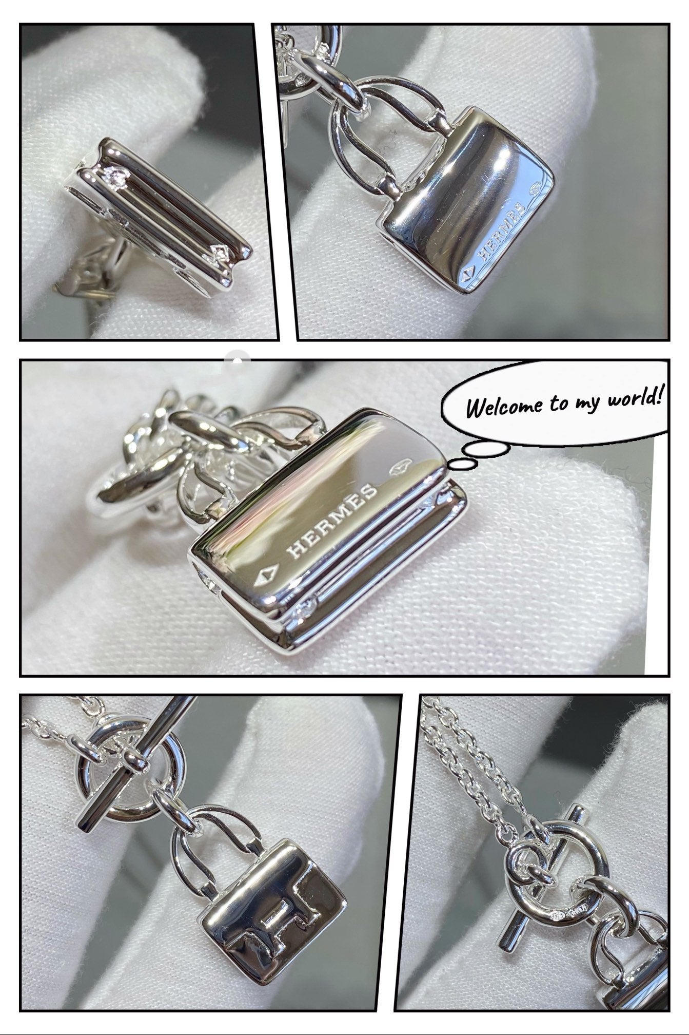 [Saipan]CONSTANCE PEDANT SILVER NECKLACE