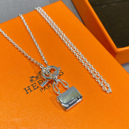 [Saipan]CONSTANCE PEDANT SILVER NECKLACE