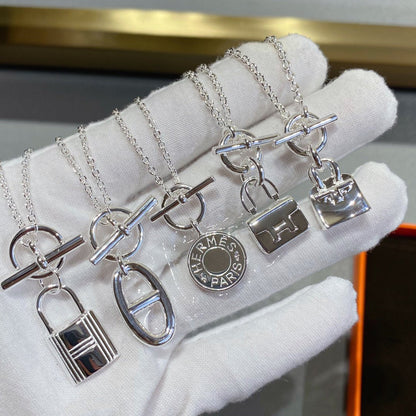 [Saipan]CONSTANCE PEDANT SILVER NECKLACE