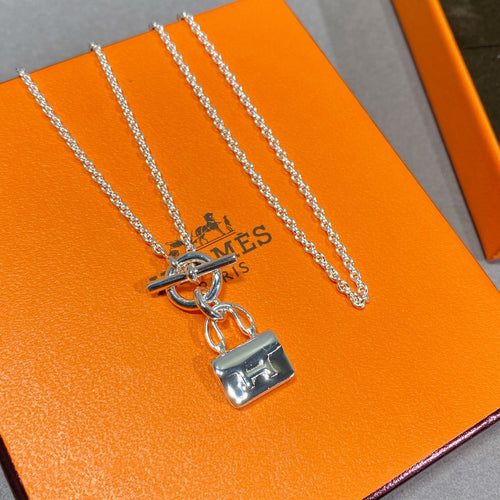[Saipan]CONSTANCE PEDANT SILVER NECKLACE