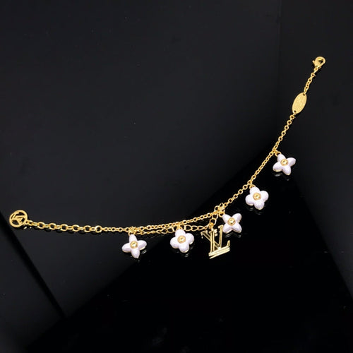 [Saipan]LOGO 6 MOTIF STAR AND SUN GOLD BRACELET