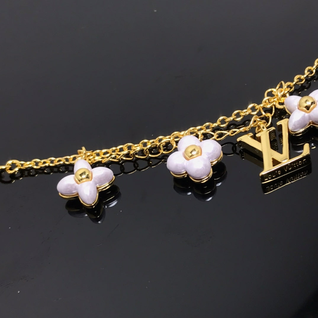 [Saipan]LOGO 6 MOTIF STAR AND SUN GOLD BRACELET