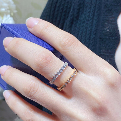 [Saipan]BEE LOVE DIAMOND PAVED SMALL RING