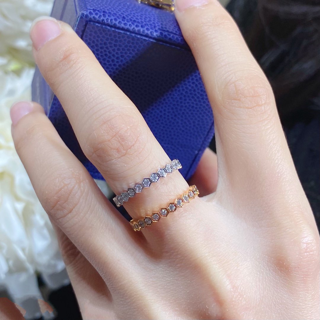 [Saipan]BEE LOVE DIAMOND PAVED SMALL RING