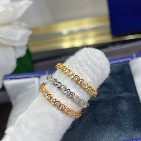 [Saipan]BEE LOVE DIAMOND PAVED SMALL RING